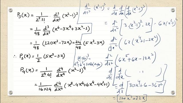 Power Series Solution – Problems Based On Rodrigue’s Formula | Expressions of Pn(x) for n=0…5 смотреть онлайн