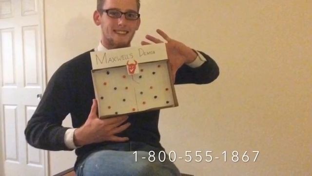 Thermodynamics Fall 2014 - Maxwell's Demon смотреть онлайн