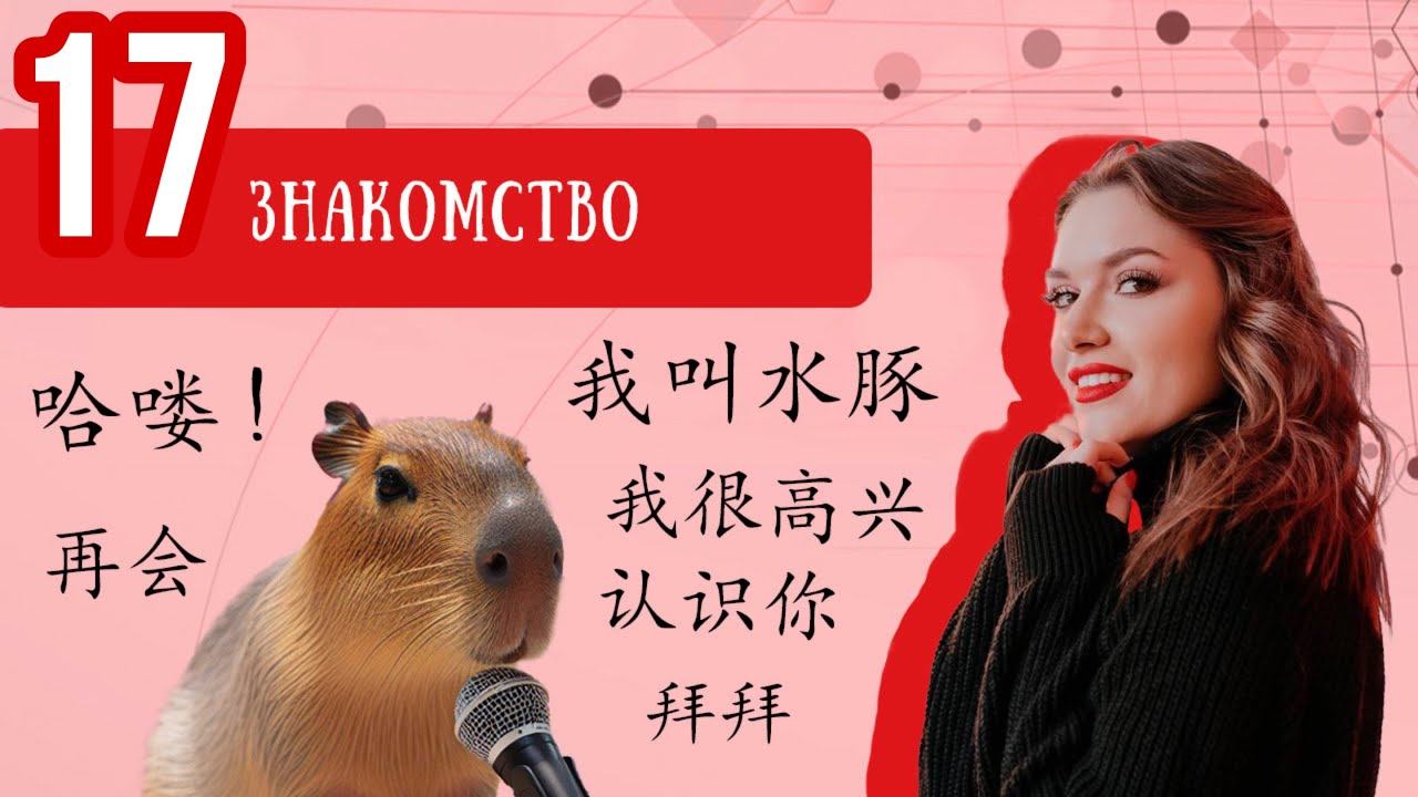 Китайский с нуля. Урок 17. ЗНАКОМСТВО. смотреть онлайн