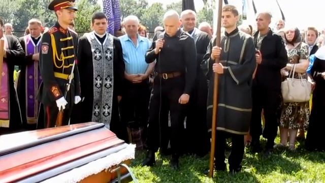 Похорон бійця Правого сектра Володимира Статія на прізвисько Білий смотреть онлайн