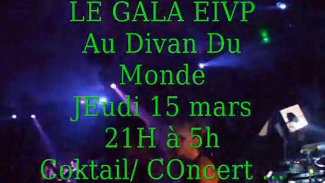 Melle Misy gala EIVP Divan Du monde Paris смотреть онлайн