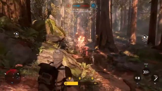 Star Wars Battlefront SKIRMISH new offline mode смотреть онлайн