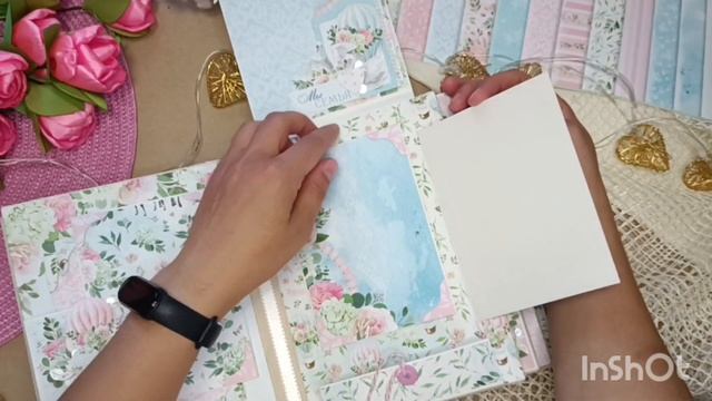 Свадебный фотоальбом. Коллекция "Обнимая счастье" ScrapMania смотреть онлайн