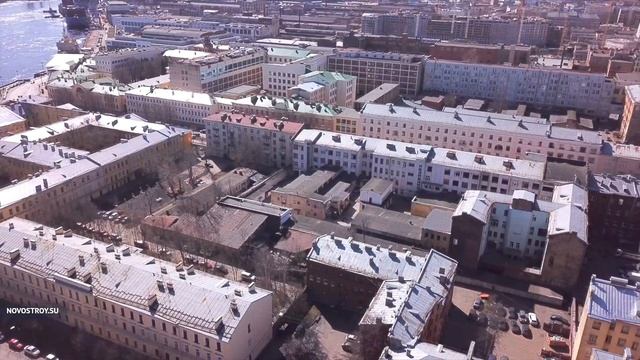 Аэросъемка ЖК «Маленькая Франция» от 17 апреля 2018 года смотреть онлайн