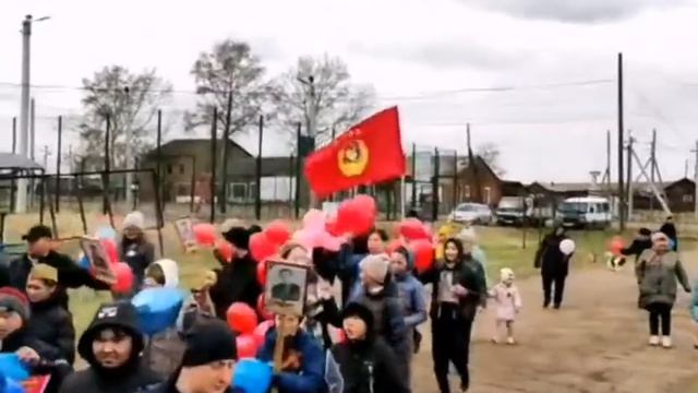 Нукутский р-он пос Новоленино. День Победы 2022