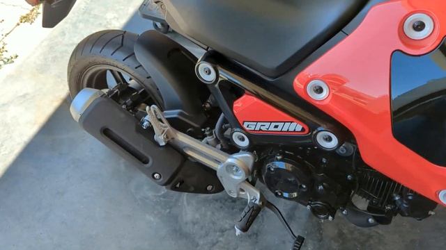 2023 Honda Grom iStunt exhaust black version no db killer смотреть онлайн