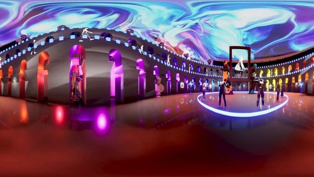 Локация Колизей. 3D визуализация в формате 360 смотреть онлайн