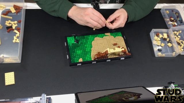 75330 - LEGO Star Wars - Dagobah Jedi Training Diorama смотреть онлайн