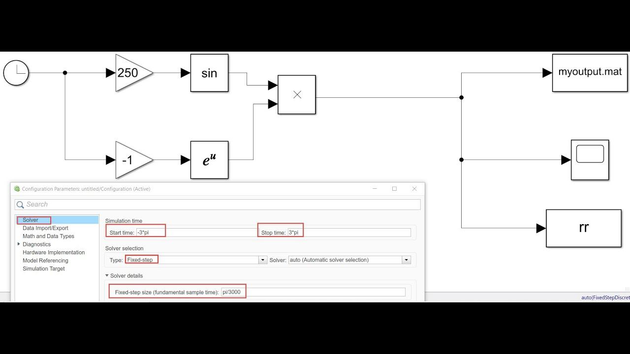 Matlab Simulink Lecture 03 - Simout Workspace To file [بالعربي ] смотреть онлайн
