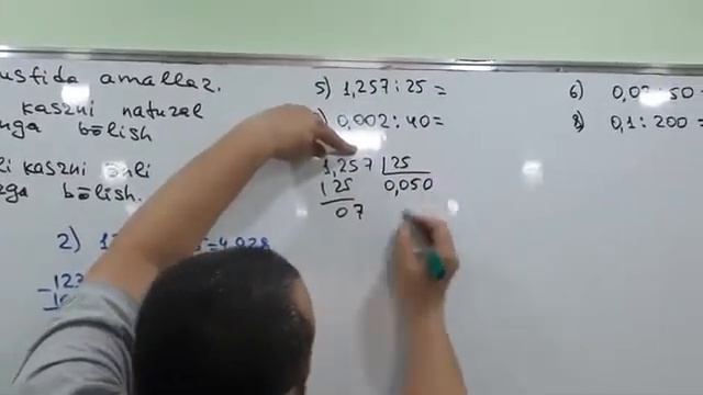 18-mavzu. O'nli kasrni natural songa bo'lish смотреть онлайн