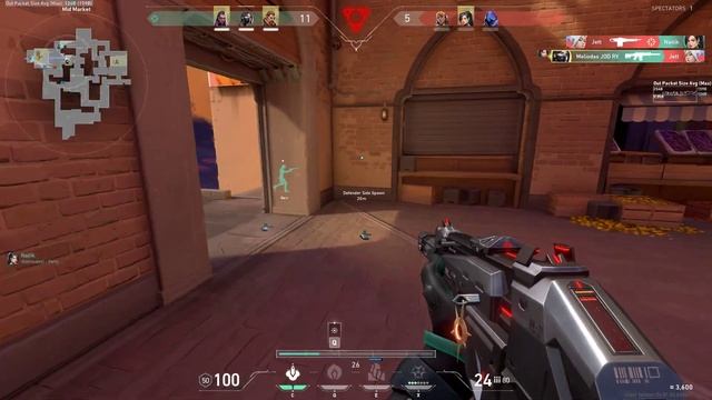 VALORANT - WON WITH PROTOCOL 781-A PHANTOM WITH FINISHER ANIMATION & VIPER WALL, ORB HELP- ASCENT смотреть онлайн