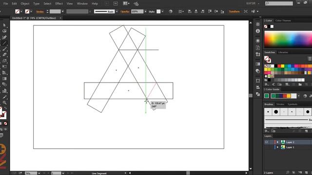 How to Design Google Drive Logo in Adobe Illustrator смотреть онлайн