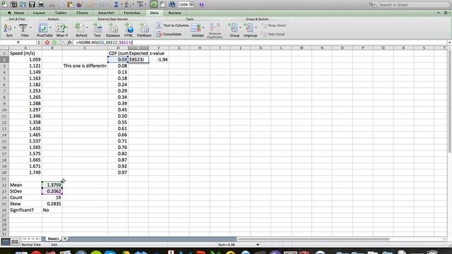 Excel: How to create a Q-Q Plot to test for normality смотреть онлайн