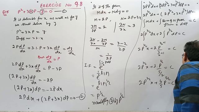 Ch# 9 |Non-Linear Differential Eq. Exercise 9.8 Q14 to Q19| Mathematical Method by S M Yusuf Lec 39 смотреть онлайн