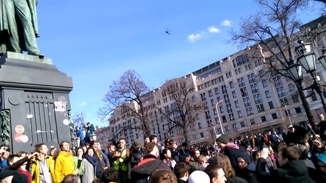 Пушкинская площадь 26.03.2017 смотреть онлайн