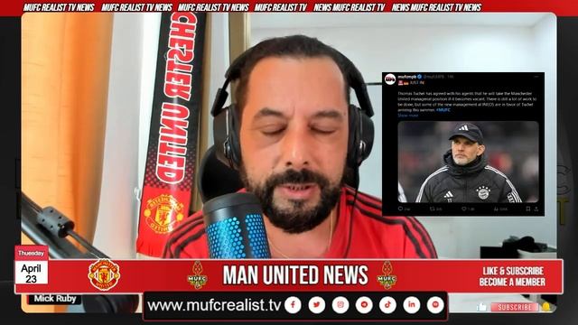 Ten Hag On TRIAL! Thomas Tuchel For United Job? Dan Ashworth Joins Soon? | Manchester United News смотреть онлайн