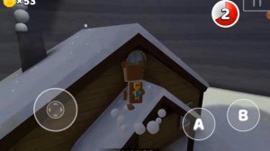 super bear adventure прохожу снежную долину на 100%