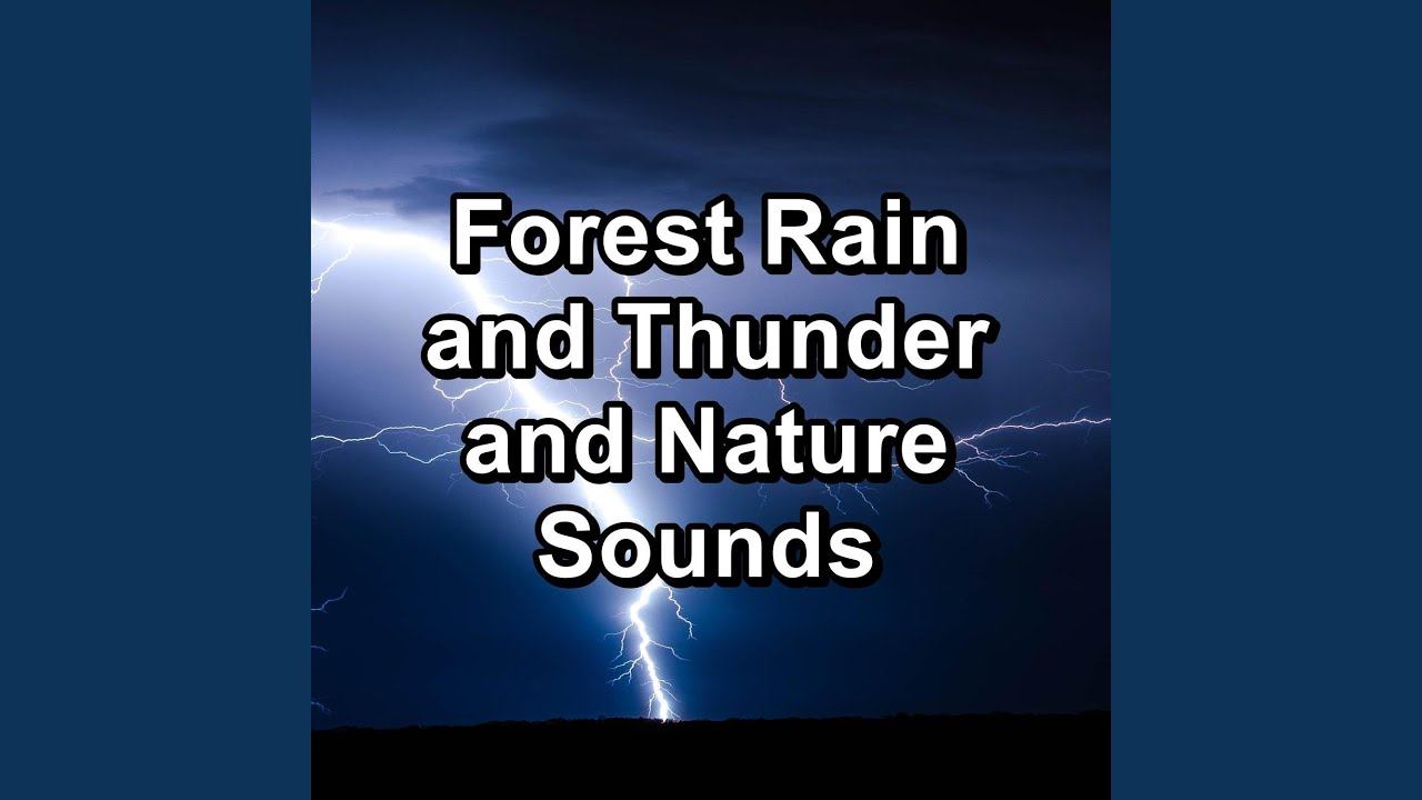 Heavy Rain and Thunder For Peace with Sleeping Music смотреть онлайн