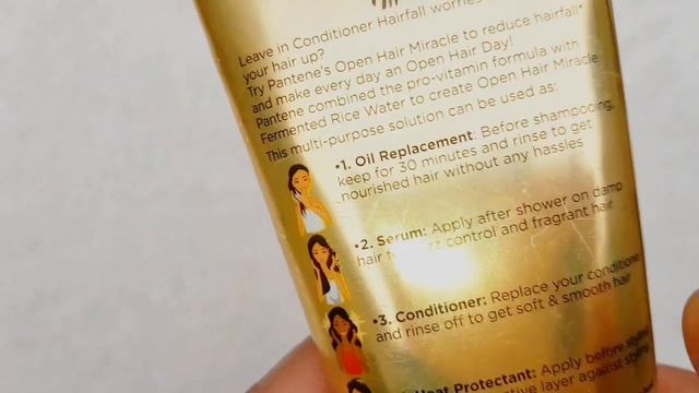 Pantene open hair miracle oil replacement review |best or wrost product? смотреть онлайн