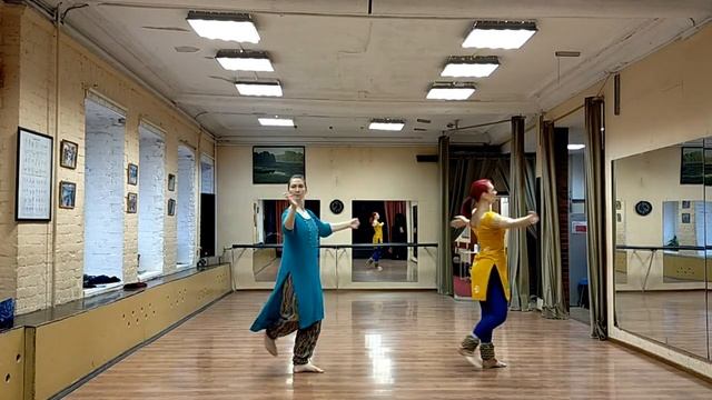 Kathak lessons | Taal Teental | Chakkardar Tukra 1 | Уроки катхака | Чаккардар Тукра 1 смотреть онлайн
