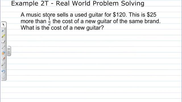 Writing and Solving Two-Step Equations | Algebra 1 Math Help смотреть онлайн