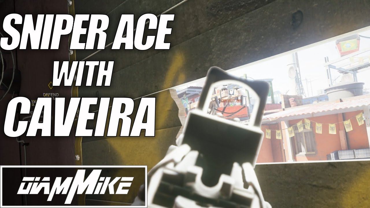 Sniper Ace with Caveira! - Rainbow Six Siege Highlights смотреть онлайн