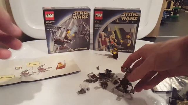 Lego Star Wars 7203 & 7204 Jedi Defense Unboxing and Build смотреть онлайн