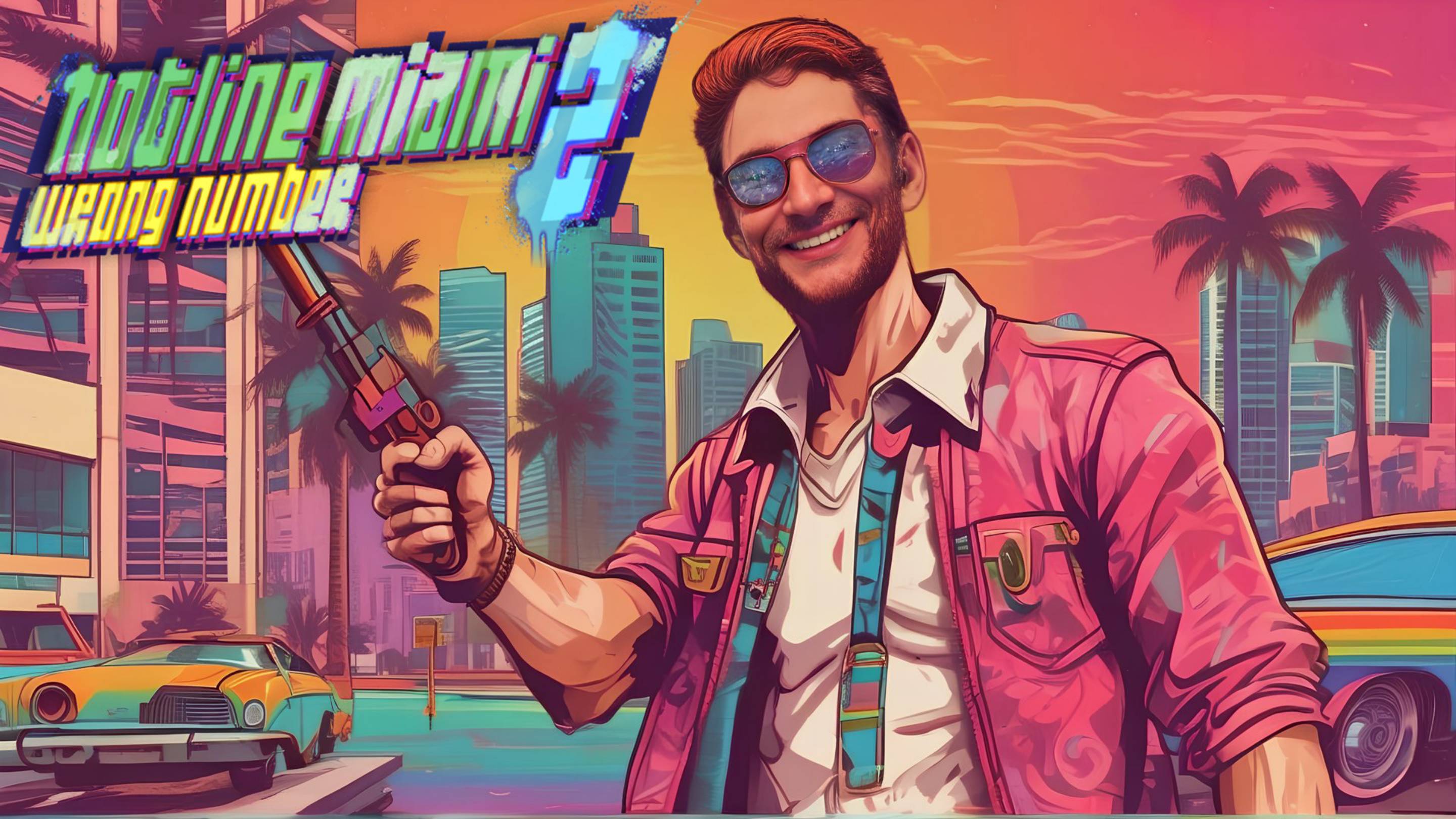 Горячия линия Меланхолика, неверный номер (Hotline Miami 2 Wrong Number) смотреть онлайн