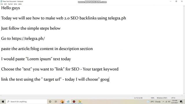 How to make seo backlinks using #telegraph | wowvideos смотреть онлайн