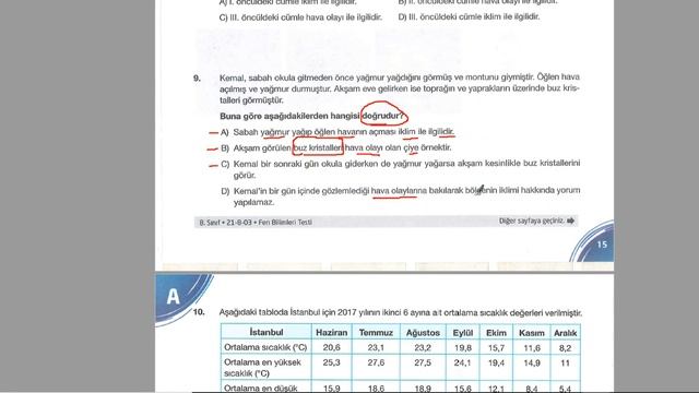8 sınıf lgs seviye yayınları Fenbilimleri çözümleri смотреть онлайн