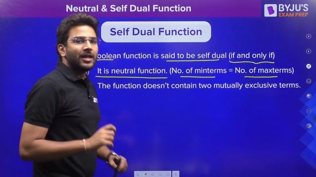 Neutral & Self Dual Function | Digital Logic Design | GATE CSE 2023 Exam | BYJU'S GATE смотреть онлайн