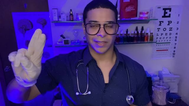 ASMR Doctor Neurological Optic Eye Exam Roleplay~ Realistic Orbital Medical Exam Male Light Trigger смотреть онлайн