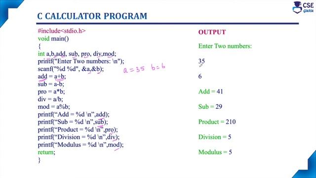 Operators in C - Arithmetic Operator | Basic Concepts of C Programming | Lec 18 | C Programming смотреть онлайн