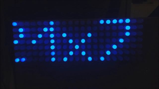LED Matrix (21x7; Scrolling) смотреть онлайн