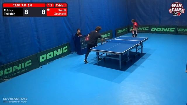 10:00 Zakhar Tiuliahin - Serhii Zavinskyi West 1 WIN CUP 15.07.2022 | TABLE TENNIS WINCUP смотреть онлайн