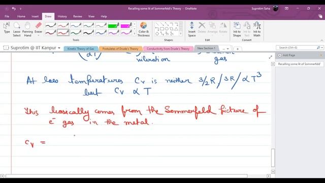 Lecture 11: Electron Specific Heat Part 1 смотреть онлайн