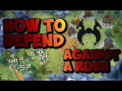 Northgard: How to defend against a rush? (Goat version) смотреть онлайн