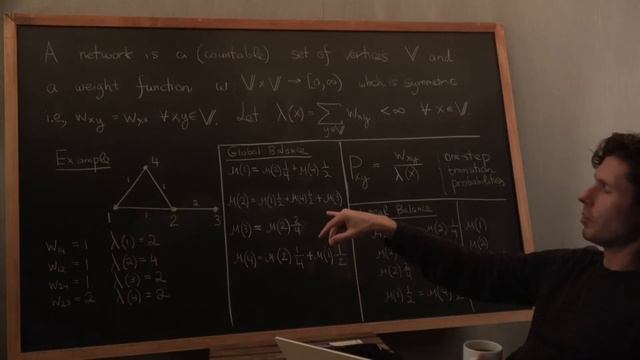 160B. Lecture 4. Part 6 (Random walks on networks) смотреть онлайн