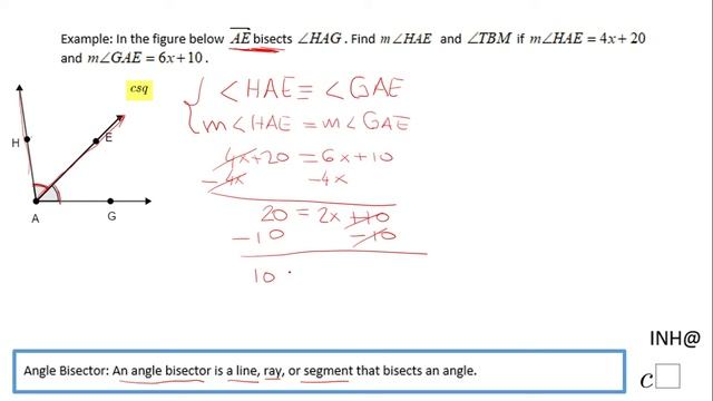 INH: Angles: Angle Bisector #1 смотреть онлайн