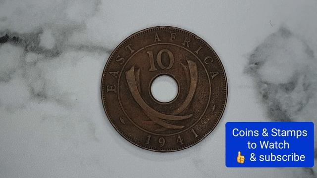1941 East Africa 10 Cent #numismatics #worldcoins смотреть онлайн