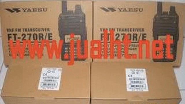 Jual HT Yaesu FT-270R Jual Handy Talky Yaesu FT 270 R смотреть онлайн