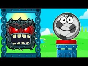 Красный шарик мультики про игры ИГРУЛИ с ПАПУЛЕЙ