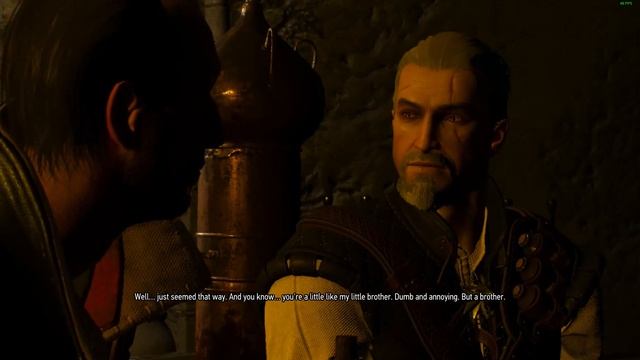 Geralt make Lambert almost cry! смотреть онлайн