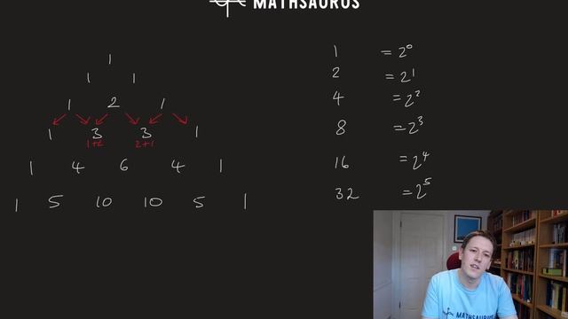 Secrets of Pascal's triangle - sums of the rows смотреть онлайн