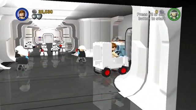 LEGO Star Wars: The Complete Saga 100% - Secret Plans 4-1 (All Minikits/Red Brick) смотреть онлайн