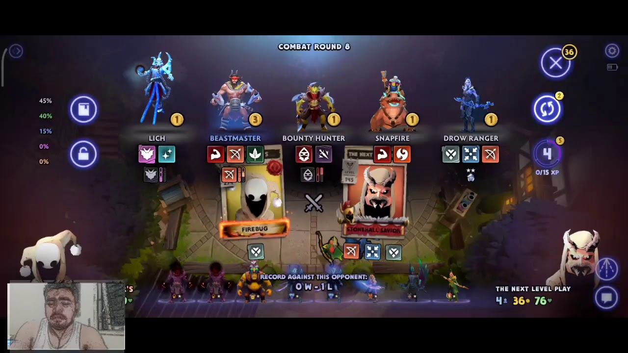 Underlords Mobile Hunter and Heartless + WK level 2 смотреть онлайн