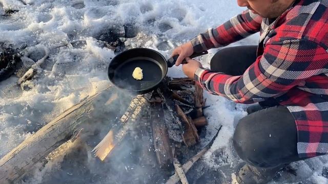 EXTREME -40° Solo Camping 4 Days | Snowstorm, Hot Tent Camping In A Blizzard | ASMR смотреть онлайн