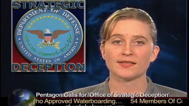 Pentagon Calls For 'Office Of Strategic Deception' смотреть онлайн