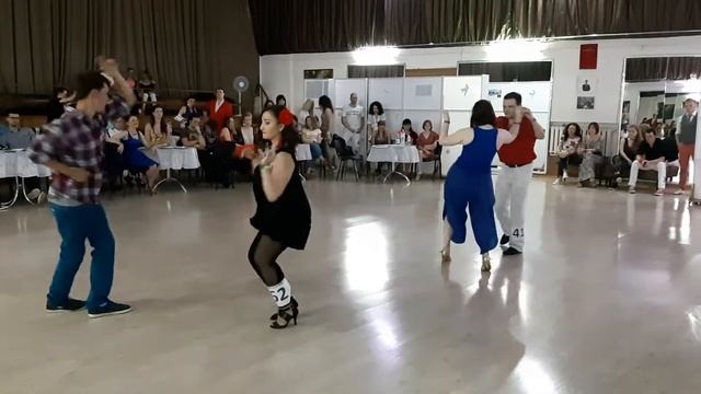 Copa de Oro 2018 - Parejas Salsa Cubana - avanzados (перетанцовка) смотреть онлайн