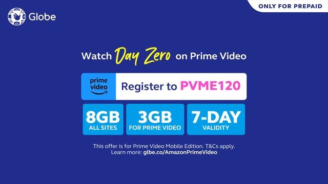 Globe Amazon Prime Video Subscription via the GlobeOne App Digital Ad Q1 2023 15s (Philippines, V4) смотреть онлайн